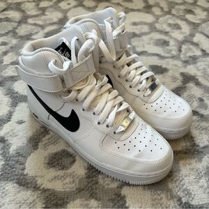 Nike Air Force 1 High 07 AN20 White Black Hightop Sneakers Men’s Size 7 Shoes